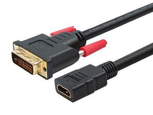 DVI to HDMI Cable, Pure Copper Conductor