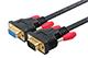 15-Pin VGA Cable, Flat Extension Cable